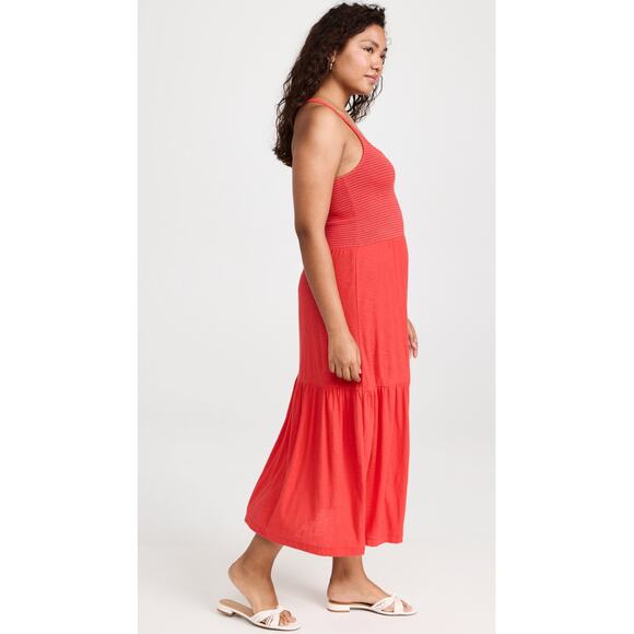 Nation LTD Penelope Cross Back Midi Dress in Cherry Bomb Size XXL - Picture 2 of 10